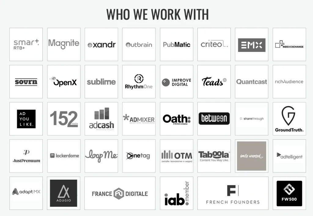 some of the moneytizer partners