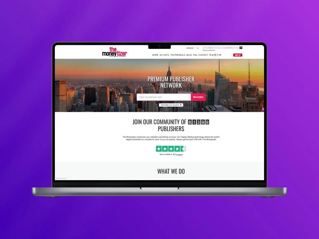 TheMoneytize home site