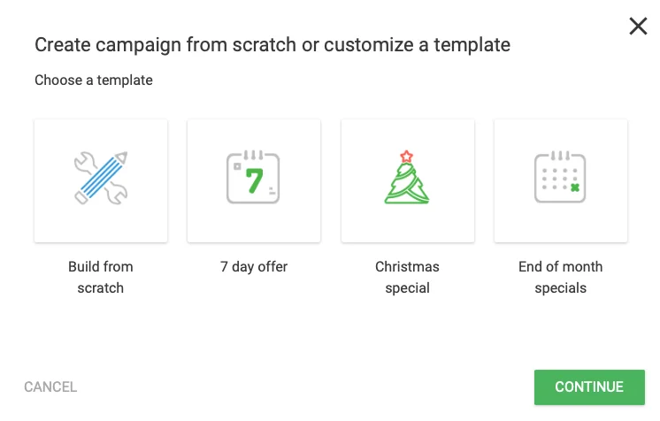 Thrive Ultimatum campaign templates